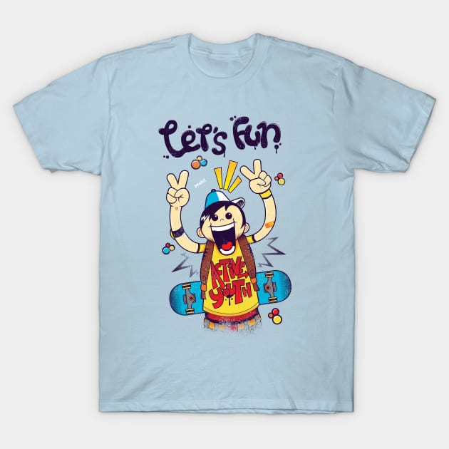 Lets Fun T-Shirt by ginanperdana